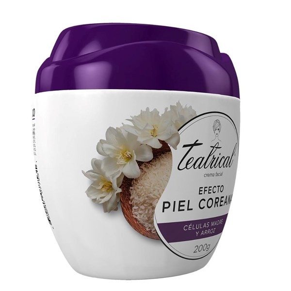 Crema Facial Teatrical Piel Coreana 200 g alt