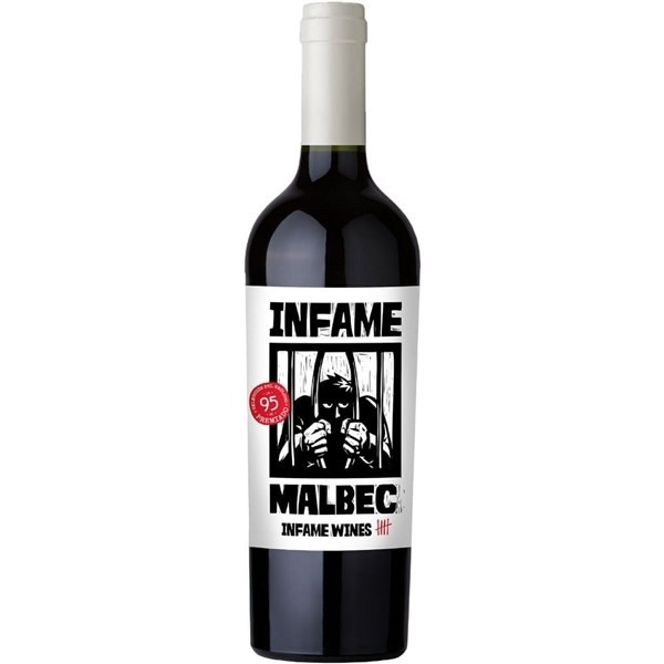 Vino Tinto Malbec Infame en Botella 750 ml #1