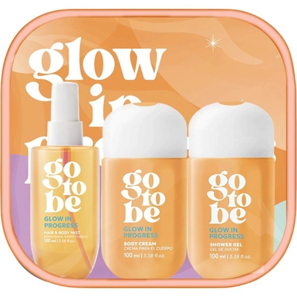 Crema Corporal. Gel de Ducha Y Spray Corporal Go To Be Set Glow In Progress #1