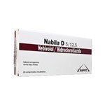 Raffo Nabila D 5 / 12,5 Mg Nebivolol + Hidroclorotiazida x 28 Comp #1