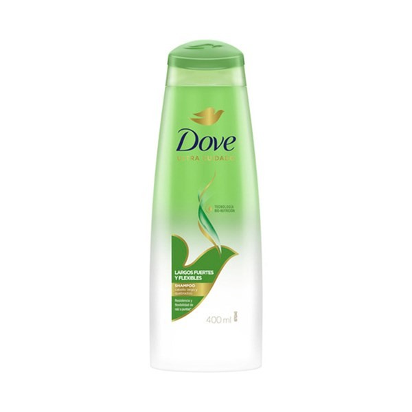 Shampoo Dove Largos Fuertes Y Flexibles 400 Cc. alt