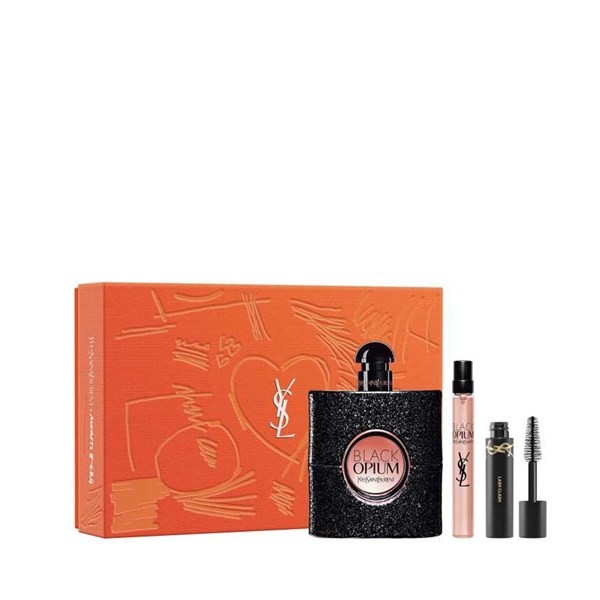 Yves Saint Laurent Black Opium Cofre EDP 90ml + Mini Fragancia + Máscara #1