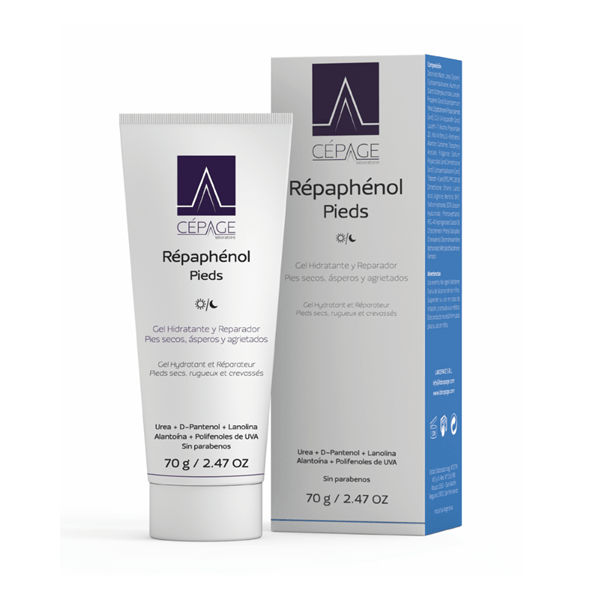 Cepage Répaphénol Pieds Gel Hidratante y Reparador de Pies Secos y Agietados