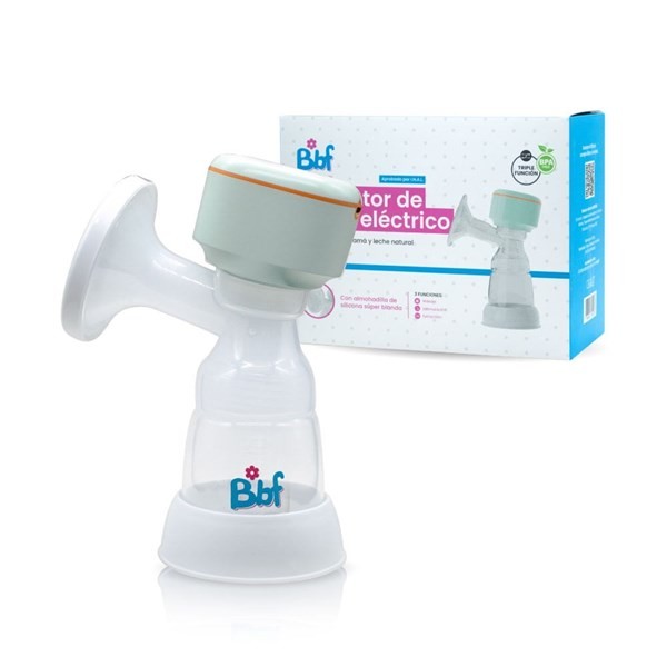 Bebefantitos Sacaleche Eléctrico Triple Función Y Mamadera por 180 ml #1