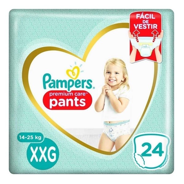 Pampers Pañales Premium Care Max Pants Xxg (24 Unidades)