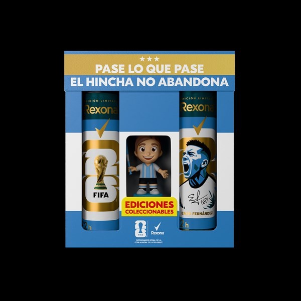 Rexona Desodorante Men Fifa World Cup + Deo Enzo Fernández + Coleccionable #1
