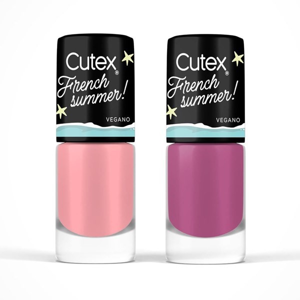 Cutex Esmalte Pack Duo French Summer Pink Sunset