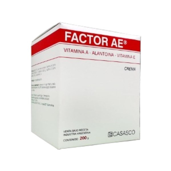 Casasco Factor Ae Vitamina A + Alantoína + Asoc. Crema x 200 g