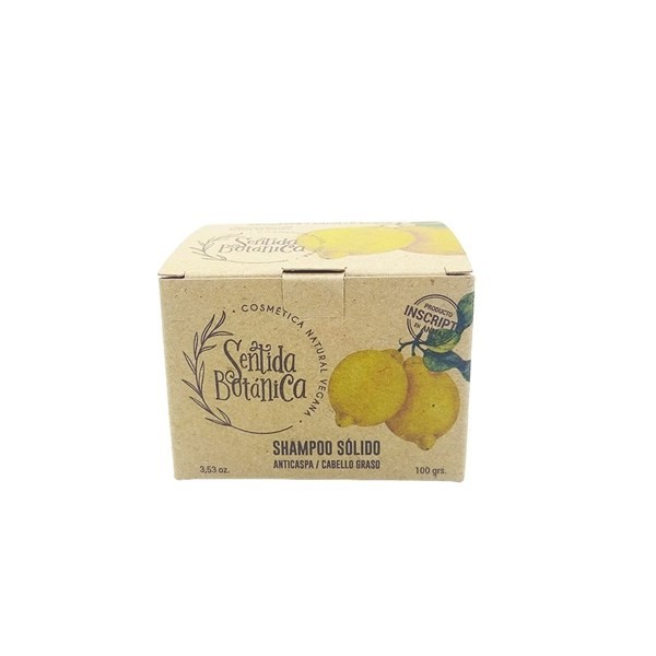 Shampoo Sólido Sentida Botánica Graso/Anticaspa x 100 g #1