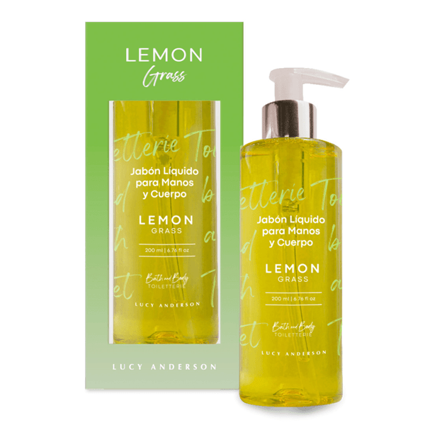 Jabón Líquido Manos y Cuerpo Lemongass 200ml