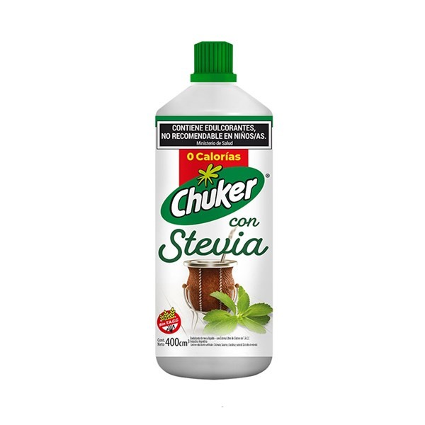 Edulcorante Líquido Chuker Stevia 400 cc. #1