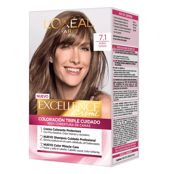 Excellence Kit Coloracion 6 Rubio Oscuro