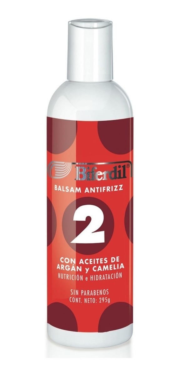 Biferdil Balsamo 2 Antifrizz Aceite Argan Y Camelia 295 ml alt