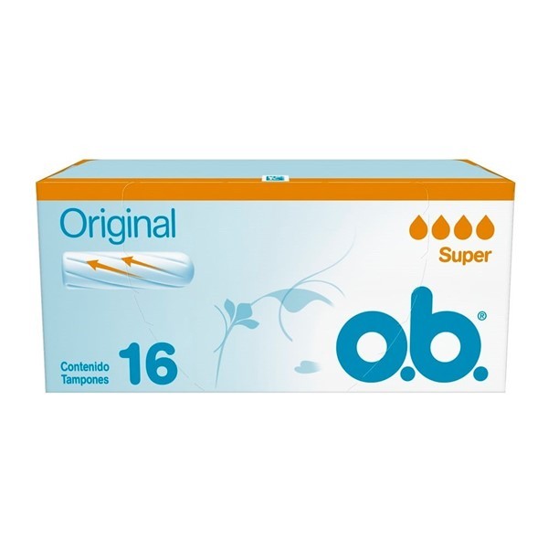 Ob Tampones Canal Curvo Super 16 Unidades #1