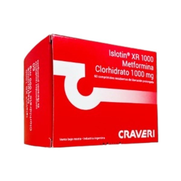 Craveri Islotin Xr 1000 Mg x 60 Comp Recubiertos #1