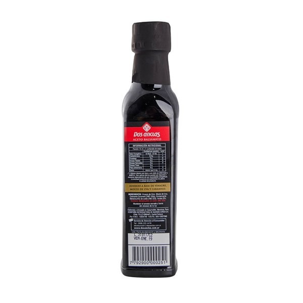 Aceto Balsámico Dos Anclas 250 ml alt