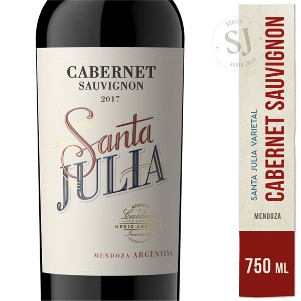Vino Santa Julia Cab. Sauvignon 750 Ml. #1