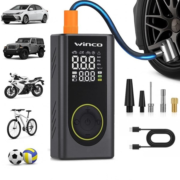 Inflador Compresor Y Cargador Portátil Winco W4350 150 Psi #1