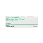 Montpellier Glemaz Met 2 / 1000 2 / 1000 Mg x 30 Comp Recubiertos #1