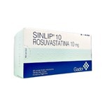 Gador Sinlip 10 Mg Rosuvastatina x 30 Comp Recubiertos #1