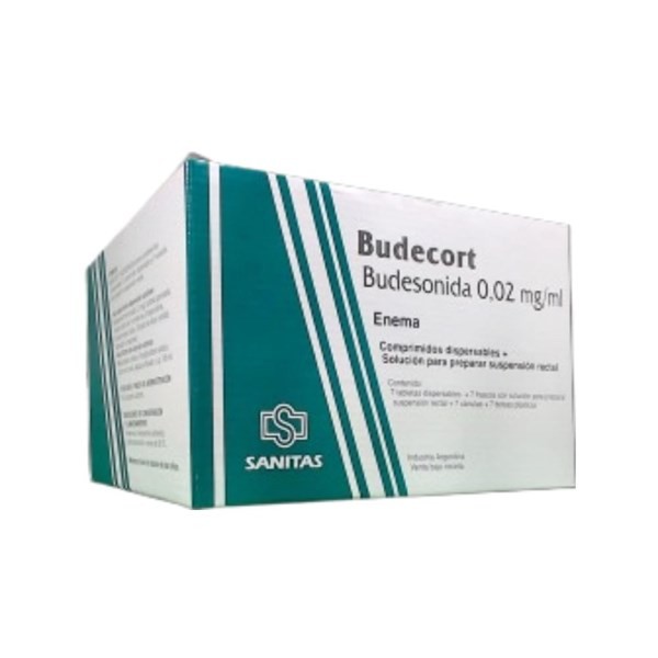 Sanitas Budecort Enema Budesonide 2 Mg x 7 Enemas #1