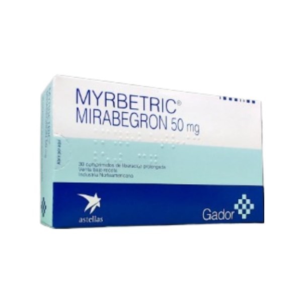 Gador Myrbetric Mirabegron 50 Mg x 30 Comp #1