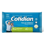 Cotidian Toallitas Húmedas Adultos | 40 unidades #1