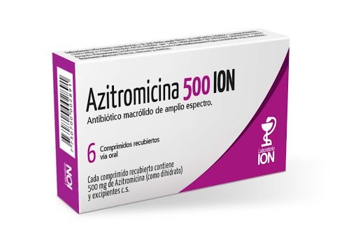 Azitromicina ION 500 mg | 6 comprimidos