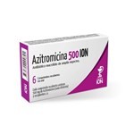 Azitromicina ION 500 mg | 6 comprimidos #1