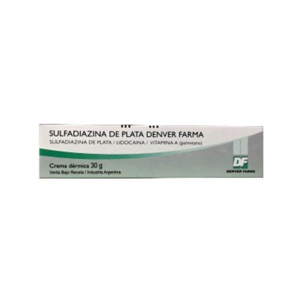 Denver Farma Sulfadiazina de Plata Denver + Asoc Farma Crema Pomo x 30 g #1