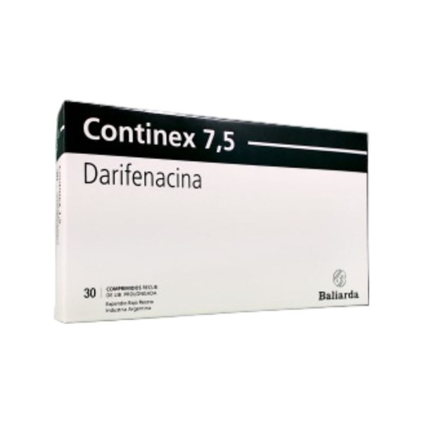 Baliarda Continex Darifenacina 75Mg x 30 Comp Liberacion Prolongada