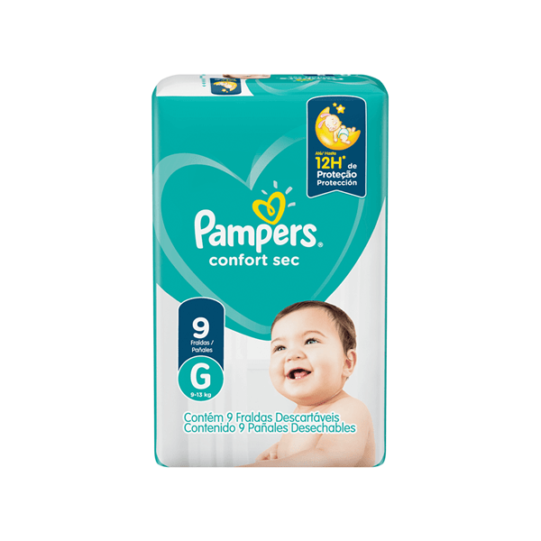 Pampers Pañal Confort Sec Max x 8 Unid g #1