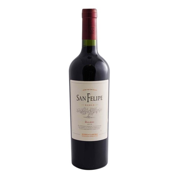 Vino Tinto San Felipe Roble Malbec 750 Cc #1