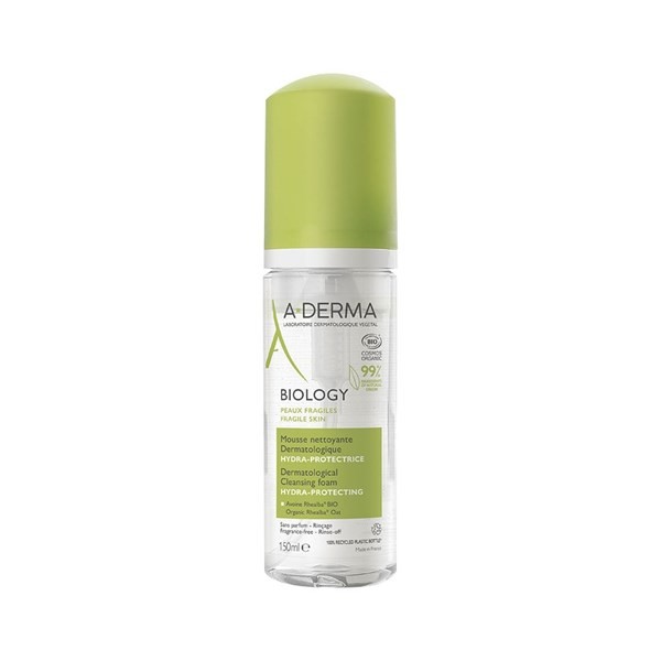 A-Derma Biology Espuma Limpiadora Hidraprotectora x 150 ml
