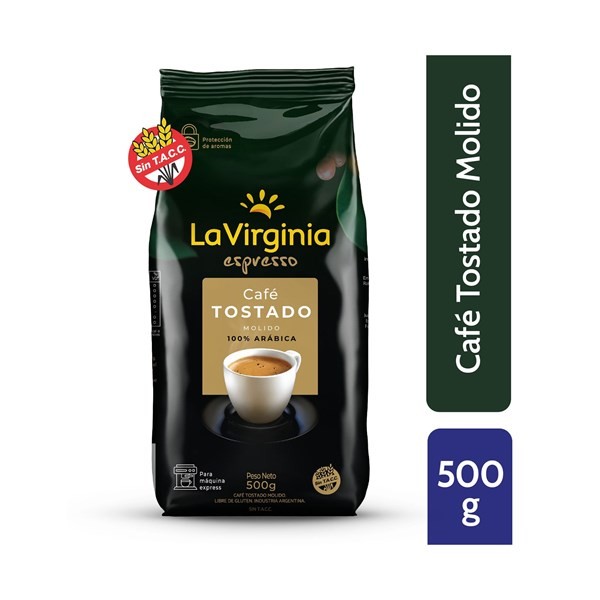 Café Molido La Virginia Tostado 500 g. #1