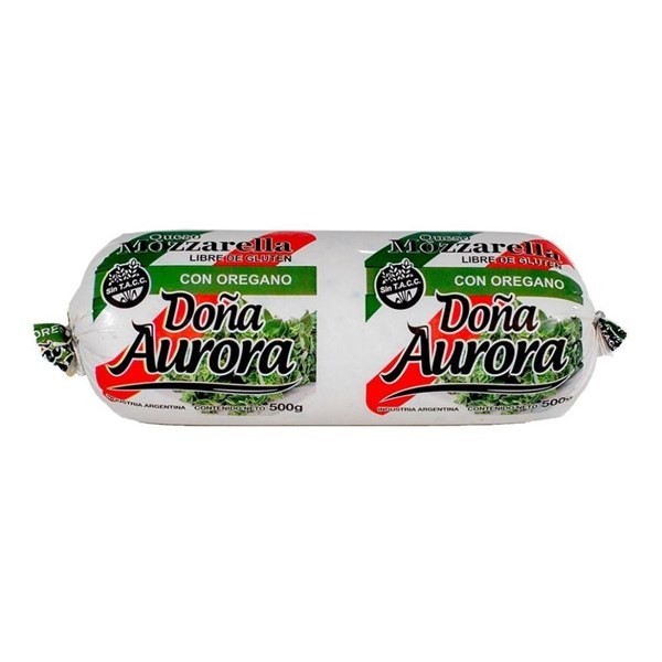 Muzzarella Doña Aurora Con Oregano X 500 #1