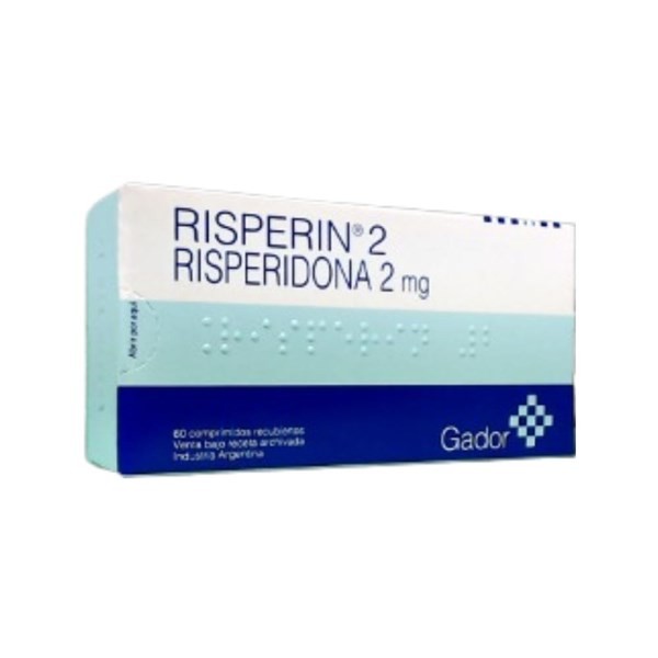 Gador Risperin Risperidona 2 Mg x 60 Comp #1