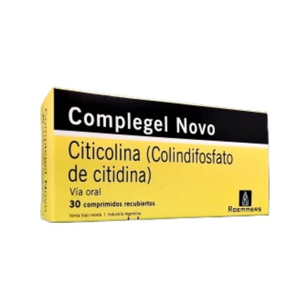 Roemmers Complegel Novo Colindifosfato de Citidina 250 Mg x 30 Comp #1