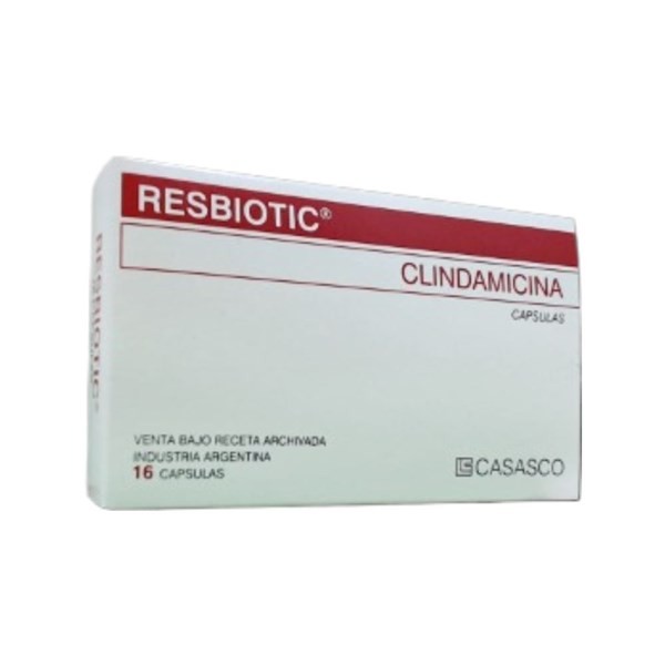 Casasco Resbiotic Clindamicina 300 Mg x 16 Cáps #1