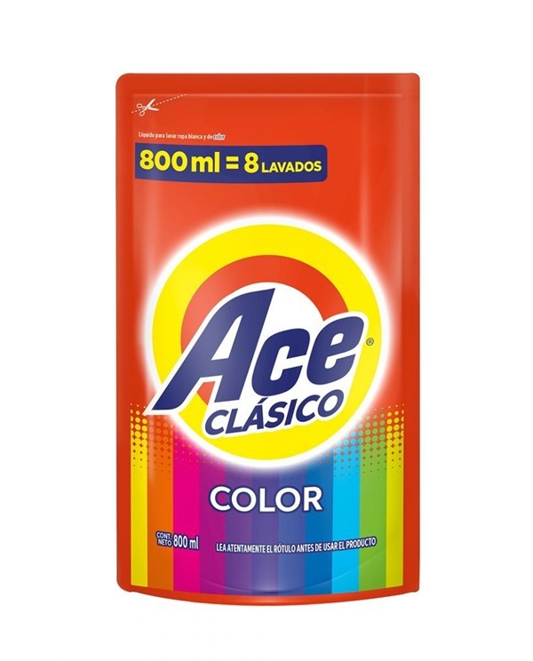 Ace Jabon Liquido Color Sachet 800 ml alt