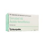 Montpellier Serubel 45 Mg Fenofíbrico, C x 30 Cáps Liberación Prolongada #2