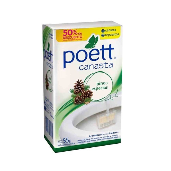 Desodorante Poett Para Inodoros Canasta 55 Gr alt