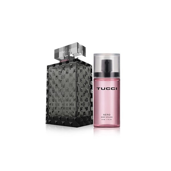 Cofre Tucci Nero Set Edp 100 ml + Body Splash 50 ml  alt