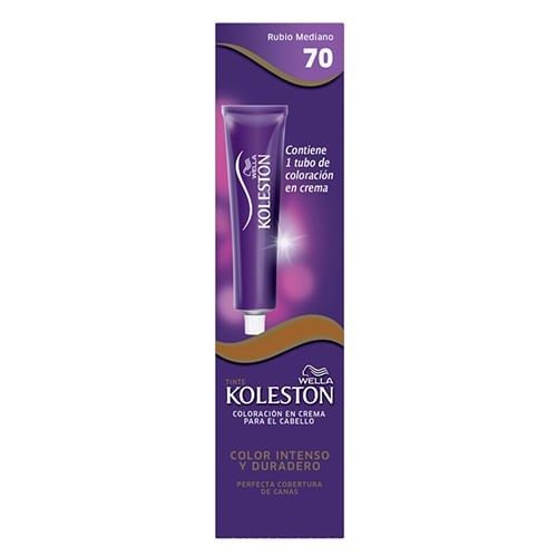 Koleston Coloracion en Crema Single Rubio Mediano 70