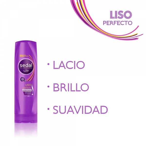 Acondicionador Sedal Liso Perfecto x 340 Ml alt