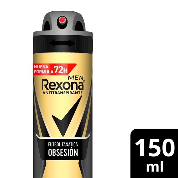 Desodorante Antitranspirante Rexona Fútbol Fanatics En Aerosol 150 Ml #1