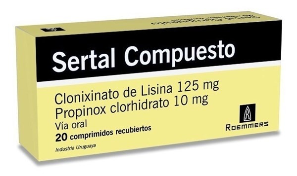 Sertal Compuesto  | 10 comprimidos #1