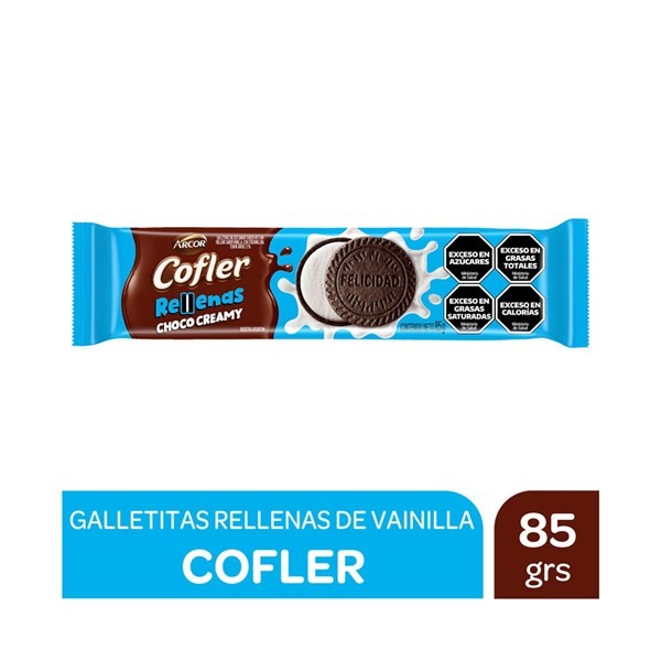 Galletitas Rellenas Choco Creamy Cofler 85 g. #1