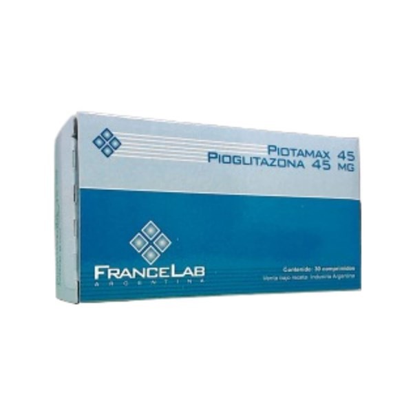 Francelab Piotamax 45 Mg Pioglitazona x 30 Comp Birran #1