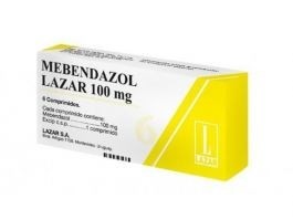 Mebendazol 100mg | 6 comprimidos #1